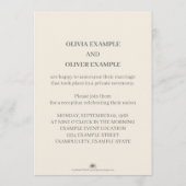 Ehepaar küssen in Monochrome Programm (Rückseite)