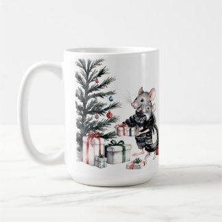 Ehepaar mit Weihnachtsbaum Tasse