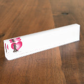 Ehepaar Namensplakette (Seite)