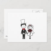 EHEPAAR POSTKARTE (Vorne/Hinten)