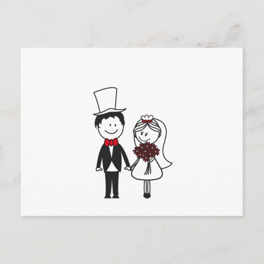 EHEPAAR POSTKARTE (Vorderseite)