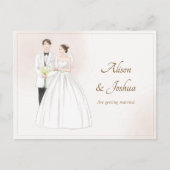 Ehepaar Postkarte (Vorderseite)