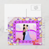 Ehepaar Postkarte (Vorne/Hinten)