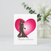 Ehepaar Postkarte (Stehend Vorderseite)