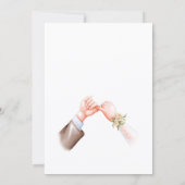 Ehepaar Save The Date (Rückseite)