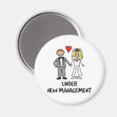 Ehepaar - unter neuer Leitung Magnet (Vorderseite/Rückseite)