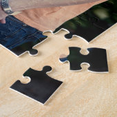 Ehepaar-Verlobung-Hochzeitsstift, maßgeschneiderte Puzzle (Seite)