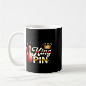 Ehepaare Bowler League Bowling King Button Trading Kaffeetasse (Links)