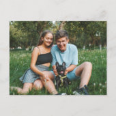 Ehepaare, die meinen Menschen helfen, Save the Dat Ankündigungspostkarte (Vorderseite)