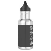 Ehepaare, die stolz sind und Vorurteile treffen II Edelstahlflasche (Links)