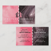 Ehepaare, die Visitenkarten bestellen Visitenkarte (Vorne/Hinten)