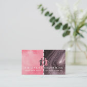 Ehepaare, die Visitenkarten bestellen Visitenkarte (Stehend Vorderseite)