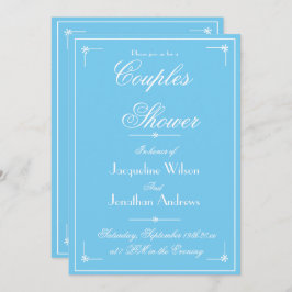 Ehepaare Dusche Frühling Sommername Datum UAWG Einladung