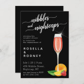 Ehepaare Dusche Nibbles Nachtleben Einladung zum B (Vorne/Hinten)