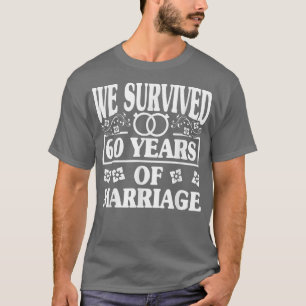 Ehepaare Ehefrau, 60. Hochzeitstag T-S T-Shirt