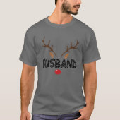 Ehepaare Ehefrau husband unsere ersten Weihnachten T-Shirt (Vorderseite)