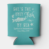 Ehepaare Ehefrau Niedlich Matching Cruise Vacation Dosenkühler (Vorderseite)