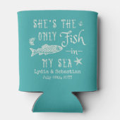 Ehepaare Ehefrau Niedlich Matching Cruise Vacation Dosenkühler (Rückseite)