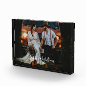 Ehepaare Foto Name Hochzeitstag Herzstück (Rechts)