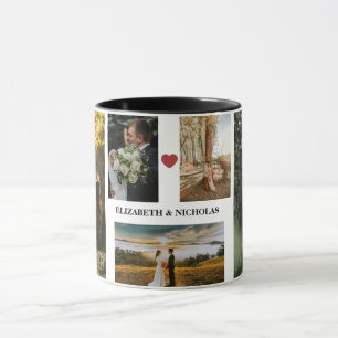 Ehepaare Fotos mit Paarnamen Tasse