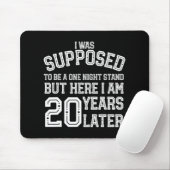 Ehepaare Funny 20. 20. Jubiläum Ehemann Wif Mousepad (Mit Mouse)