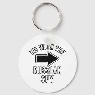 Ehepaare Halloween-Kostüm bin ich mit der russisch Schlüsselanhänger