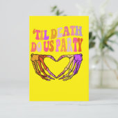 Ehepaare Hochzeit "Til Death Do Us Bachelorette (Stehend Vorderseite)