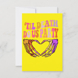 Ehepaare Hochzeit "Til Death Do Us Bachelorette