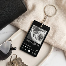 Ehepaare Hochzeitmusikspieler Schlüsselanhänger