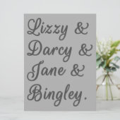 Ehepaare mit besonderer Sorgfalt I Einladung (Stehend Vorderseite)