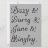 Ehepaare mit besonderer Sorgfalt I Einladung (Vorderseite)