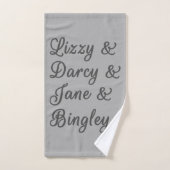 Ehepaare mit Stolz und Vorurteilen I Badhandtuch Set (Handtuch)