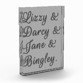 Ehepaare mit Stolz und Vorurteilen I Fotoblock (Links)