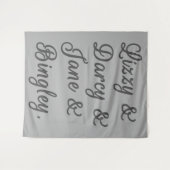 Ehepaare mit Stolz und Vorurteilen I Wandteppich (Vorderseite (Horizontal))