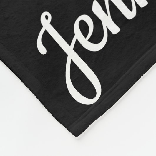 Ehepaare Name mit Kindern und Enkelkinder Fleecedecke (Ecke)