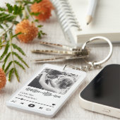 Ehepaare Romantic Wedding Anniversary Music Player Schlüsselanhänger (Vorderseite rechts)