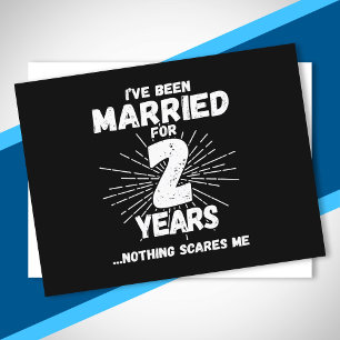 Ehepaare Verheiratet 2 Jahre Bewundernswertes 2. J Postkarte