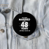 Ehepaare Verheiratet 48 Jahre Witzig 48 Jahre Jubi Button (Beispiel)