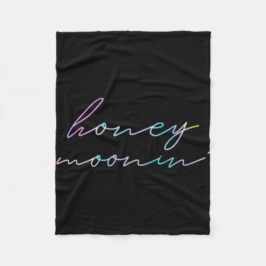 Ehepaare Verheiratet Matching Honeymoon Vacation H Fleecedecke (Vorderseite)