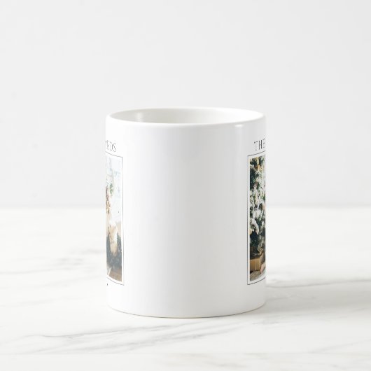 Ehepaare Weihnachts-Foto Keepake Kaffeetasse (Mittel)