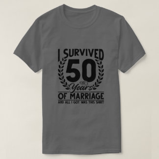 Ehepaare zum 50. Hochzeitstag Ehefrau 50 T-Shirt