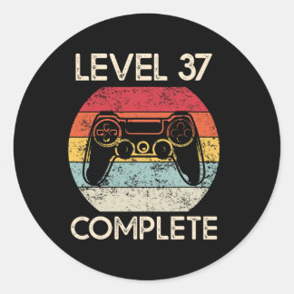 Ehepaare zum Hochzeitstag Ehemann Gamer Funny Ma Runder Aufkleber