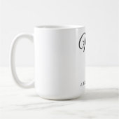 Ehepaare zum Hochzeitstag Kaffeetasse (Links)