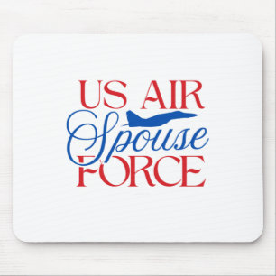 Ehepartner der US-Luftwaffe – Stolze Militärehefra Mousepad