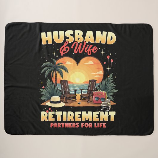 Ehepartner im Ruhestand Sherpadecke (Vorderseite (Horizontal))