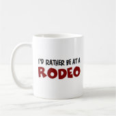 eher am Rodeo teilnehmen Kaffeetasse (Links)