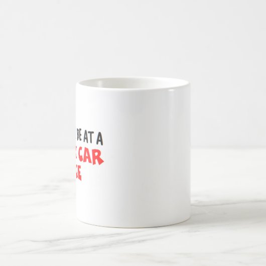 eher bei einem Aktienrennen Kaffeetasse (Mittel)