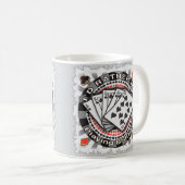 Eher Bridge spielen Kaffeetasse (VorderseiteRechts)
