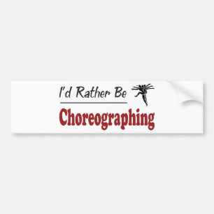 Eher choreografiert autoaufkleber