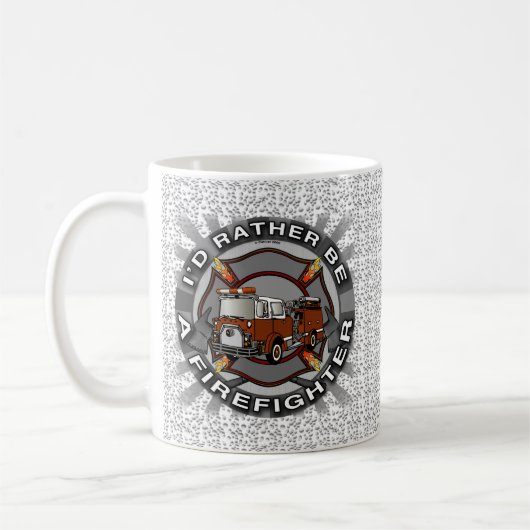 Eher Feuerwehrmann-Tasse Kaffeetasse (Links)